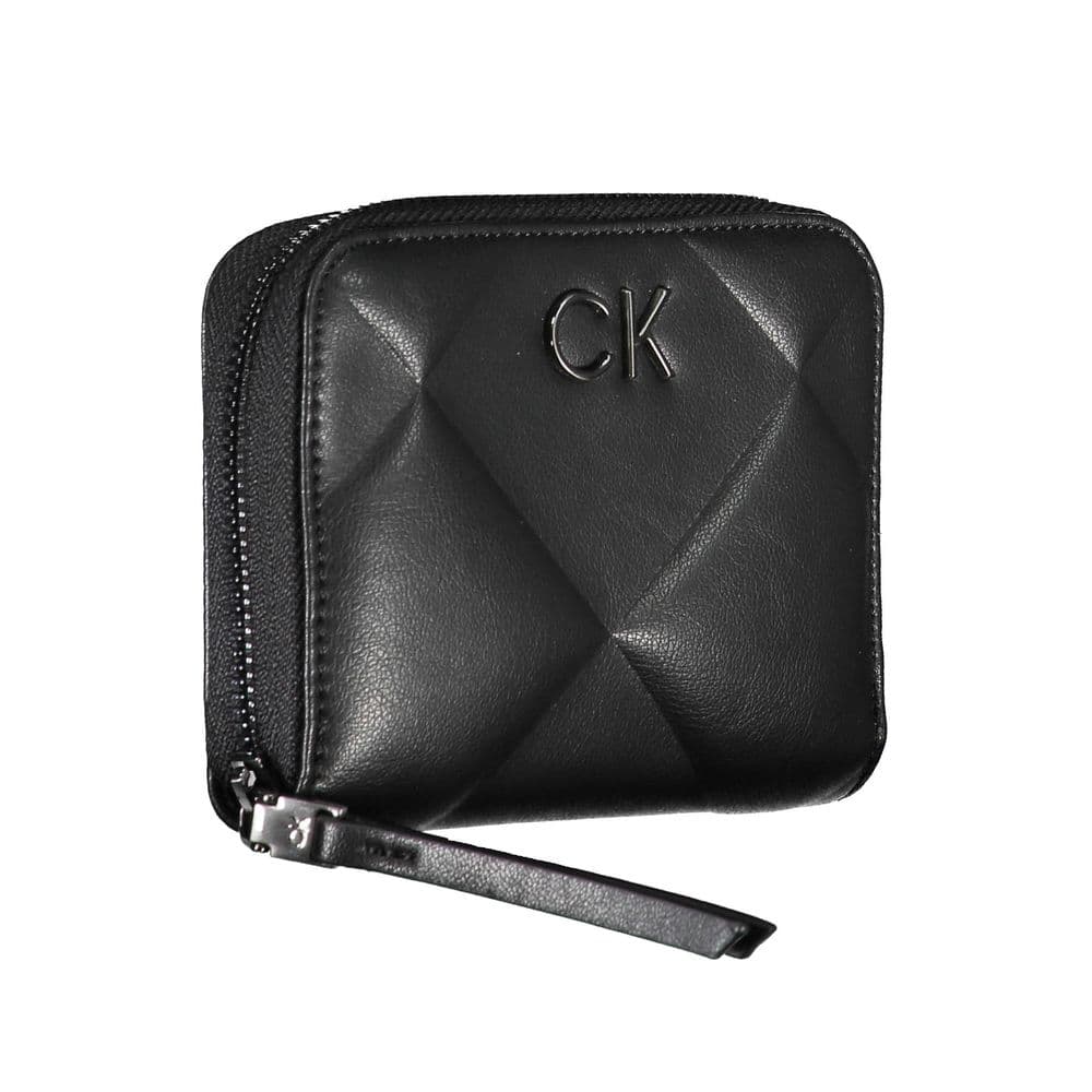 Calvin Klein Nero Polyester Women Wallet - 3