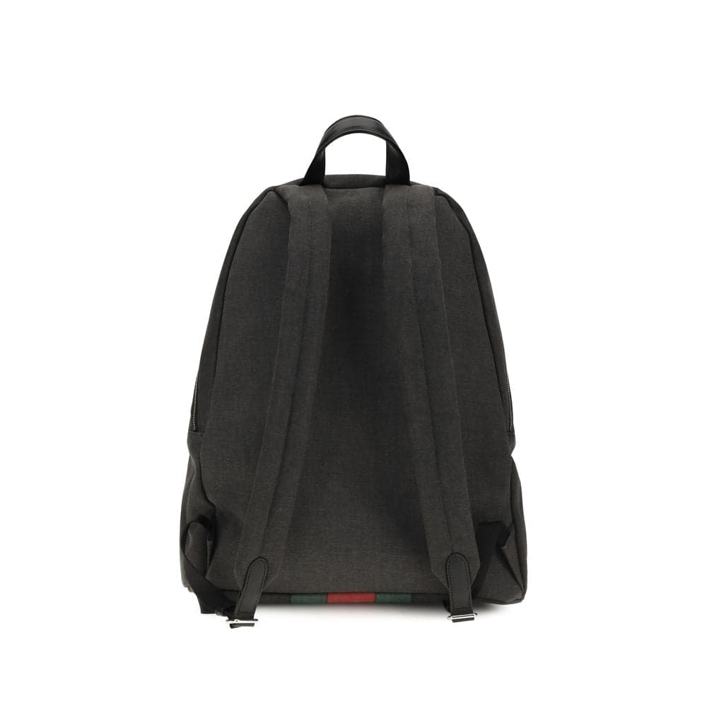 Gucci Black Fabric Backpack - 2