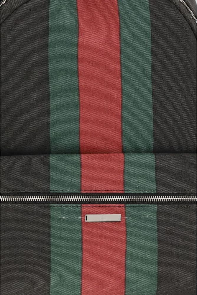 Gucci Black Fabric Backpack - 3
