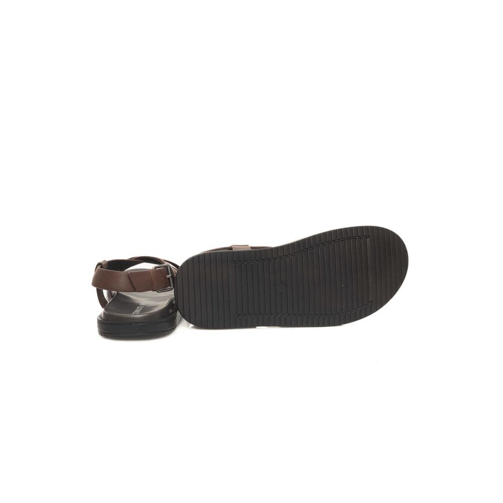 Cerruti 1881 Brown Cowhide Men Sandal - 4
