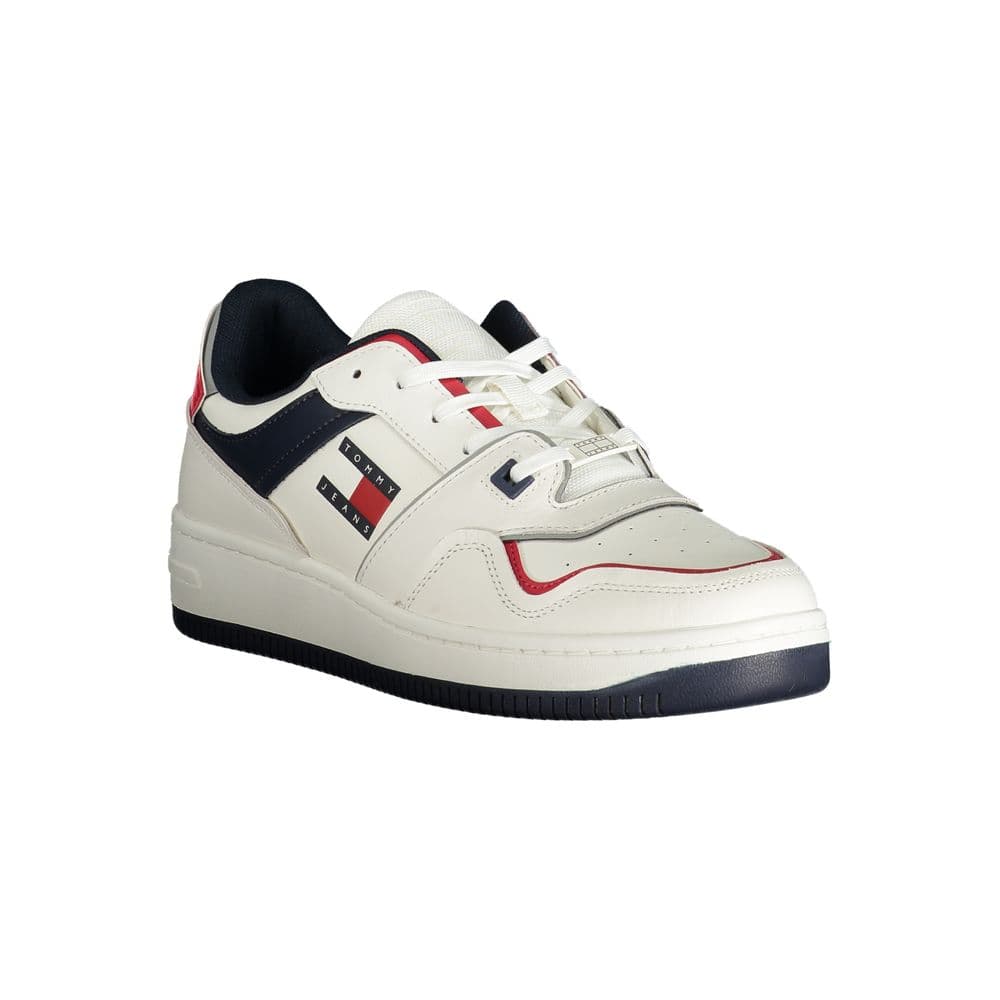 Tommy Hilfiger Bianco Polyurethane Men Sneaker - 2