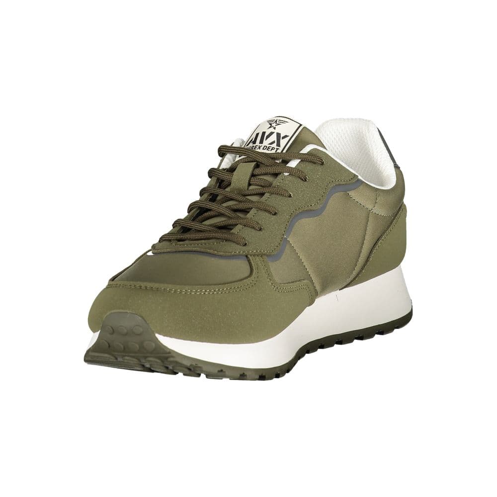 Avirex Verde Polyurethane Uomo Sneaker - 3