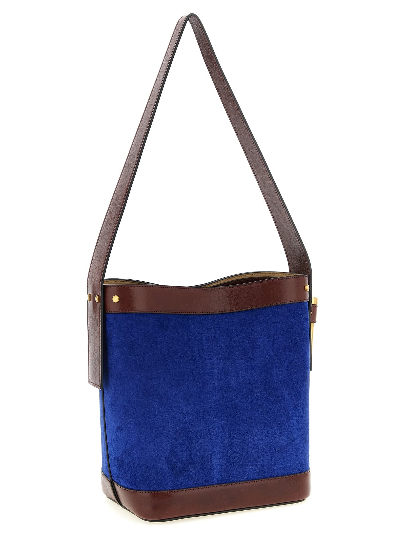 Versace Blue Calfskin Shoulder Bag - 2