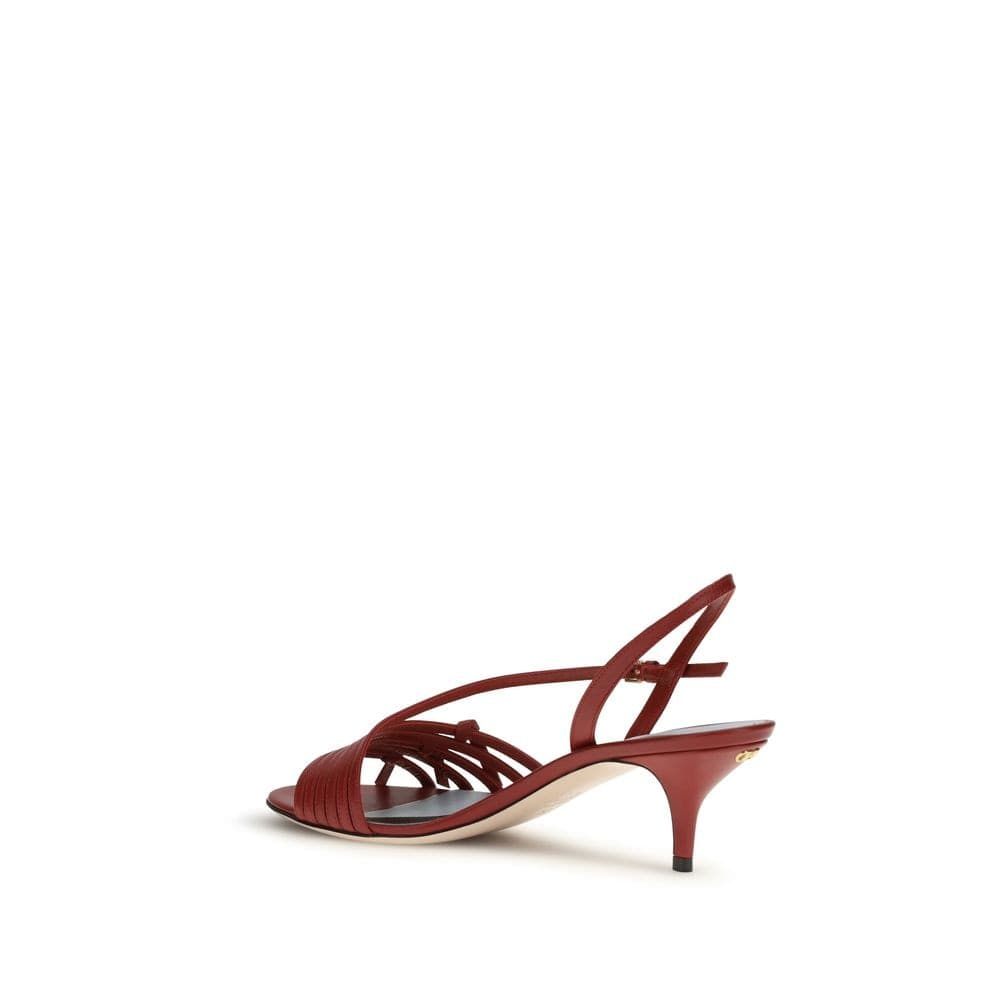 Valentino Garavani Multicolor Goatskin Strap-On Sandals - 3