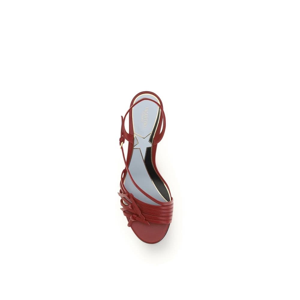 Valentino Garavani Multicolor Goatskin Strap-On Sandals - 4