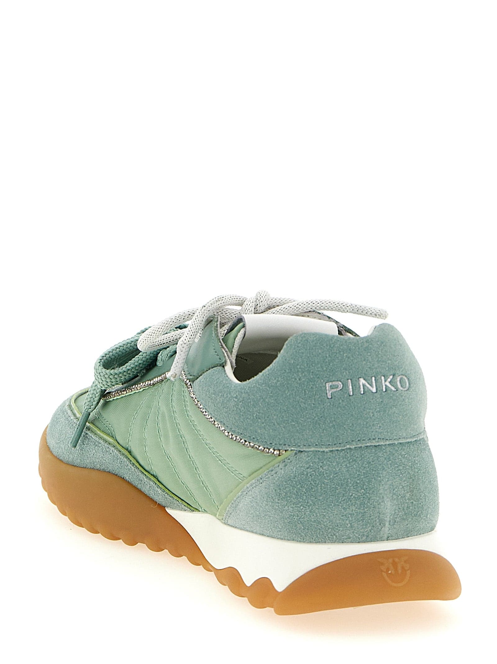 PINKO Bicolor Calfskin Sneakers - 3