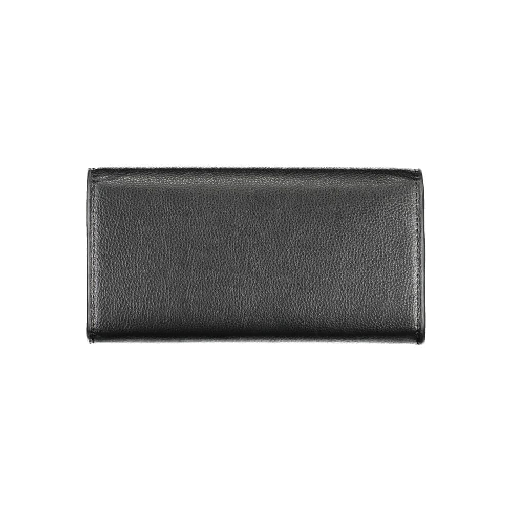 Tommy Hilfiger Black Polyurethane Women Wallet - 2