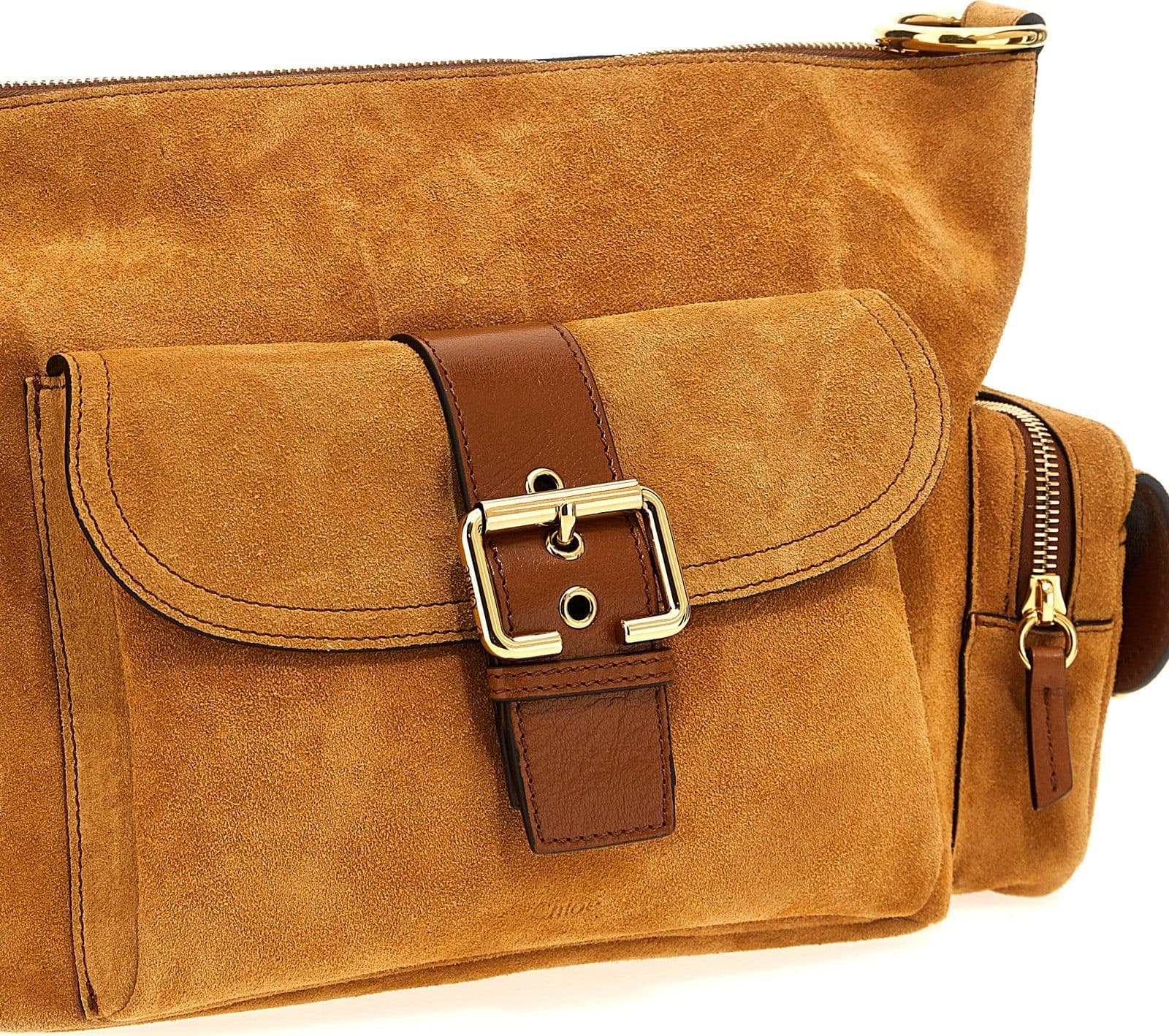 Chloé Brown Calfskin Shoulder Bag - 3