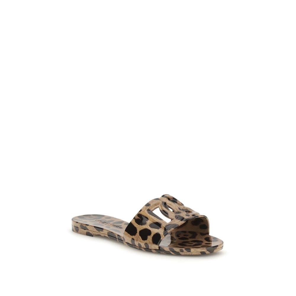 Dolce & Gabbana Multicolor Rubber Flat Sandals - 2