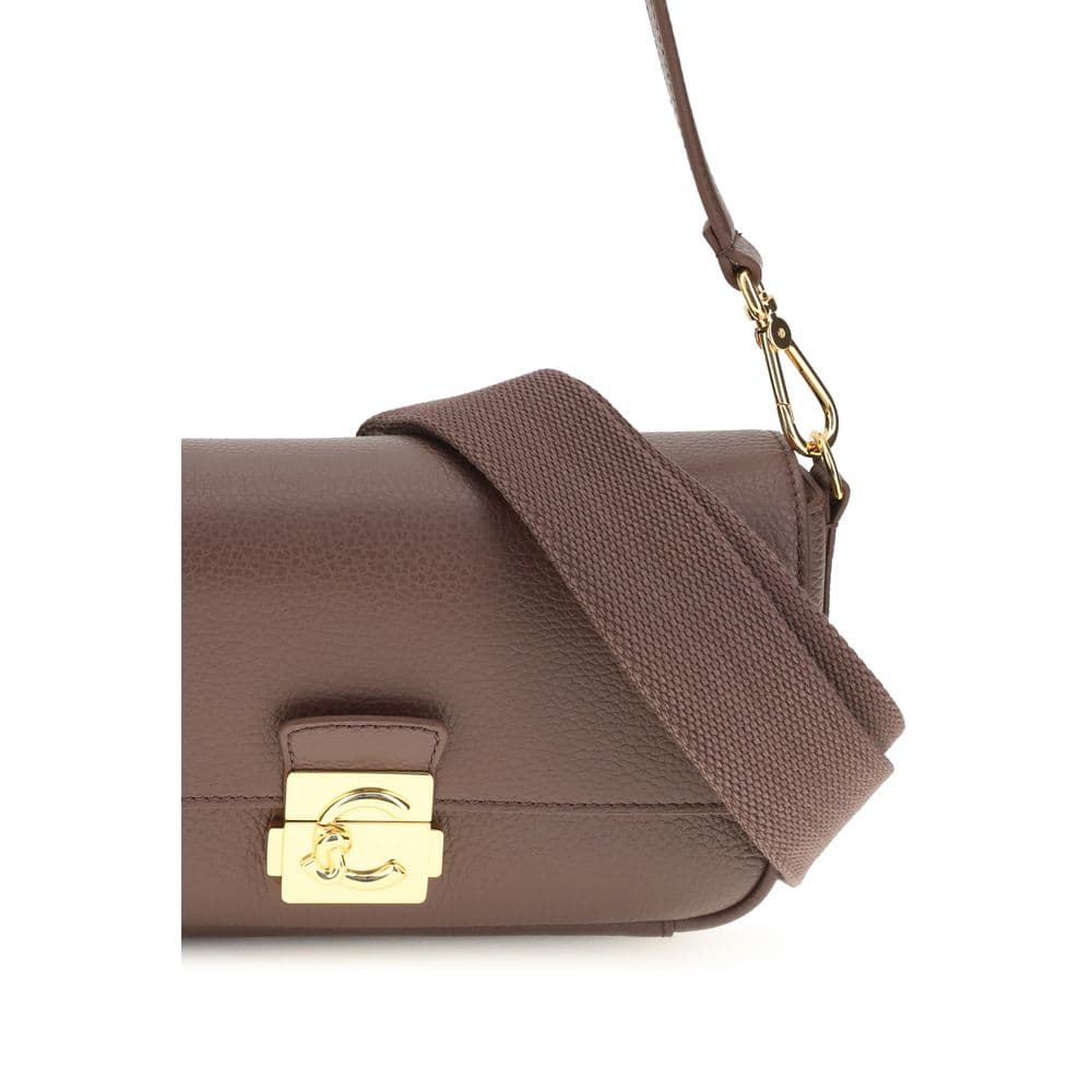 Coccinelle Brown Calf Leather Bos Taurus Shoulder Bag - 4
