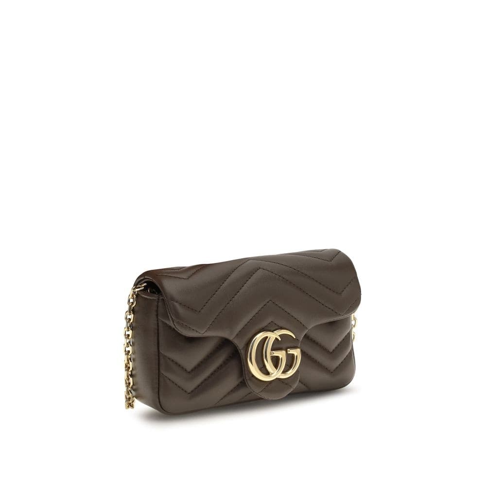 Gucci Brown Calf Leather Bos Taurus Shoulder Bag - 2