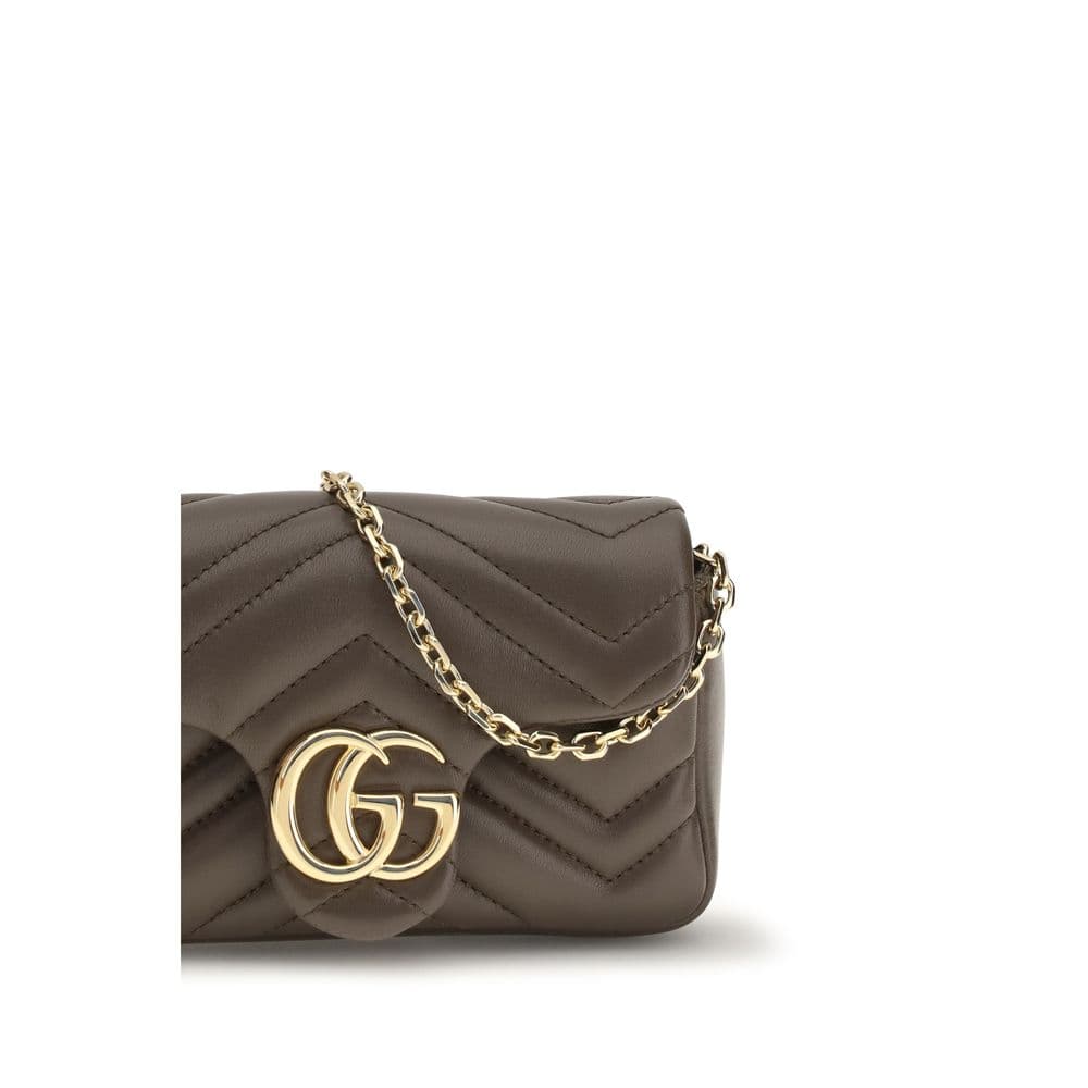 Gucci Brown Calf Leather Bos Taurus Shoulder Bag - 4