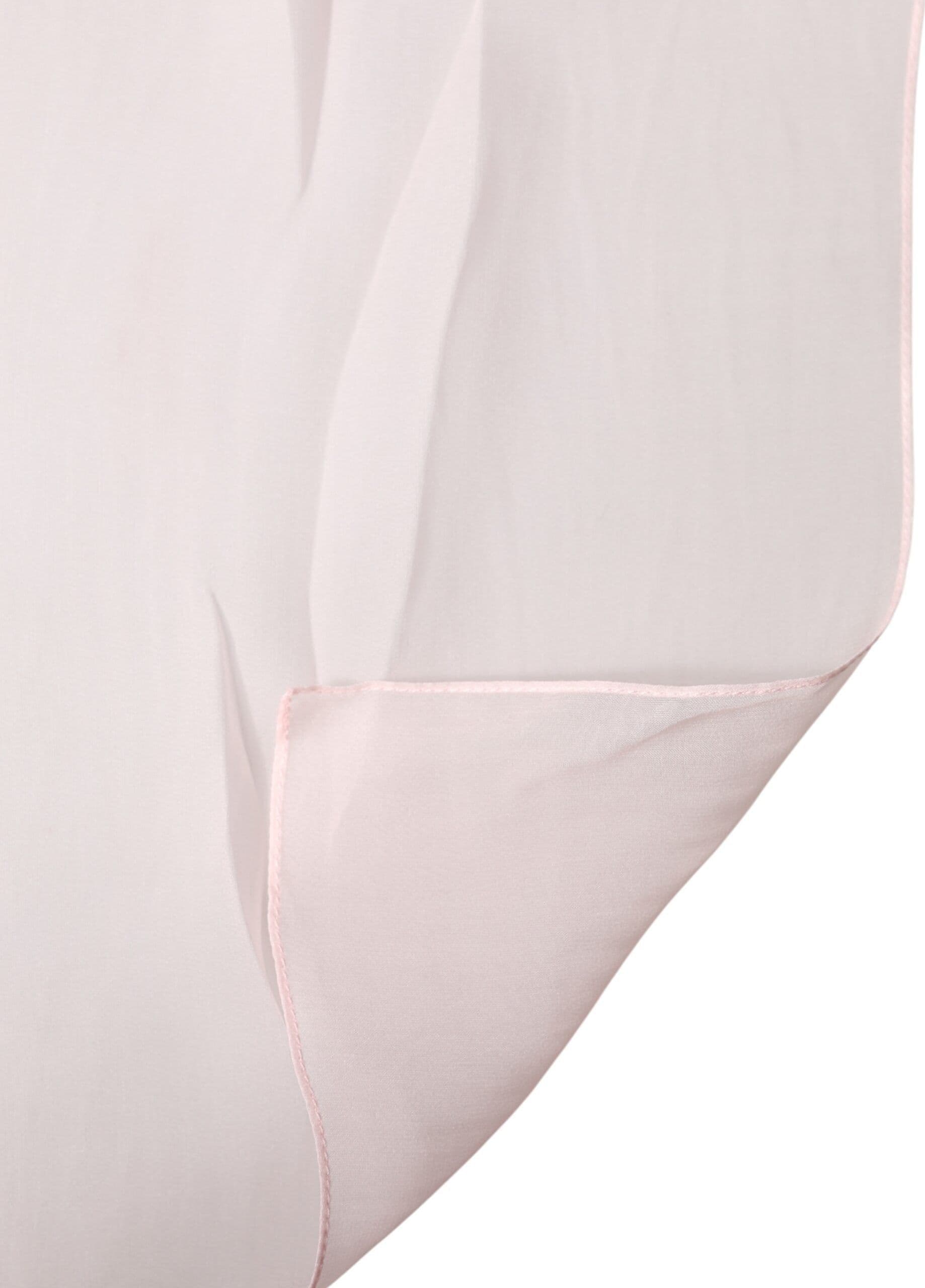 Dolce & Gabbana Light Pink Stole Silk Neck Wrap Shawl  Scarf - 3