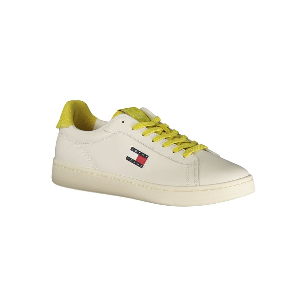 Tommy Hilfiger Bianco Polyurethane Men Sneaker - 2