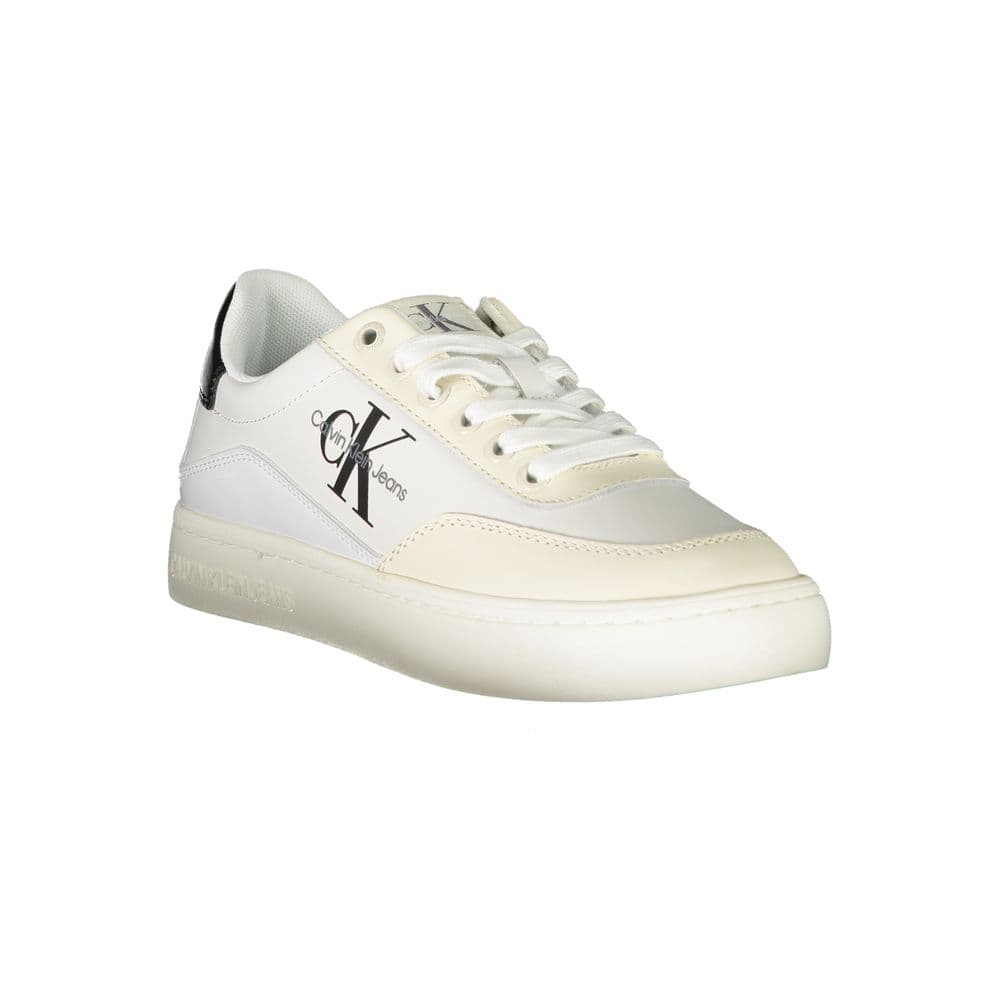 Calvin Klein White Polyurethane Women Sneaker - 2