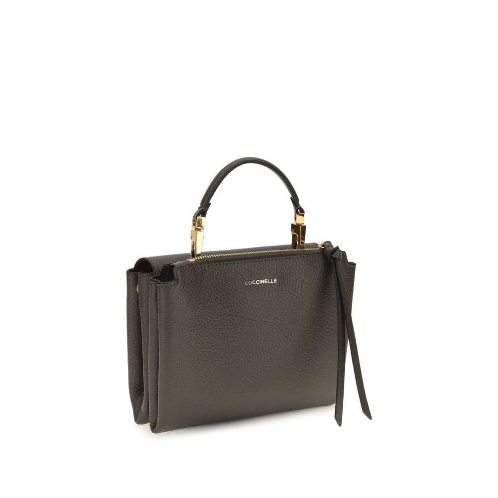 Coccinelle Brown Calf Leather Bos Taurus Handbag - 3