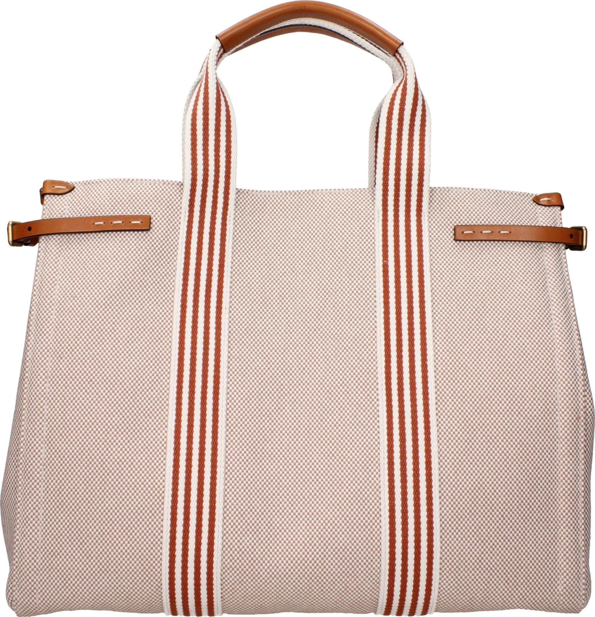 Valentino Garavani Beige Fabric Handbag - 3