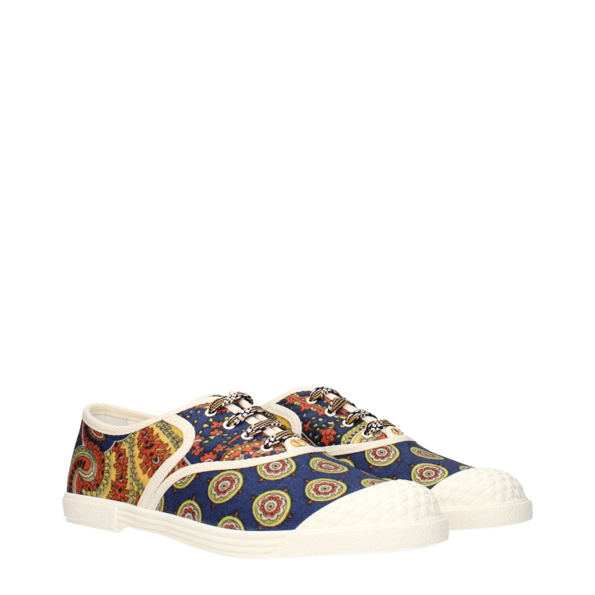 Valentino Garavani Multicolor Fabric Low Top Sneakers - 2