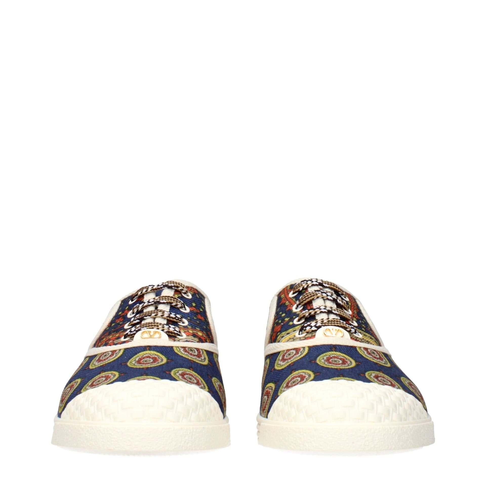 Valentino Garavani Multicolor Fabric Low Top Sneakers - 3