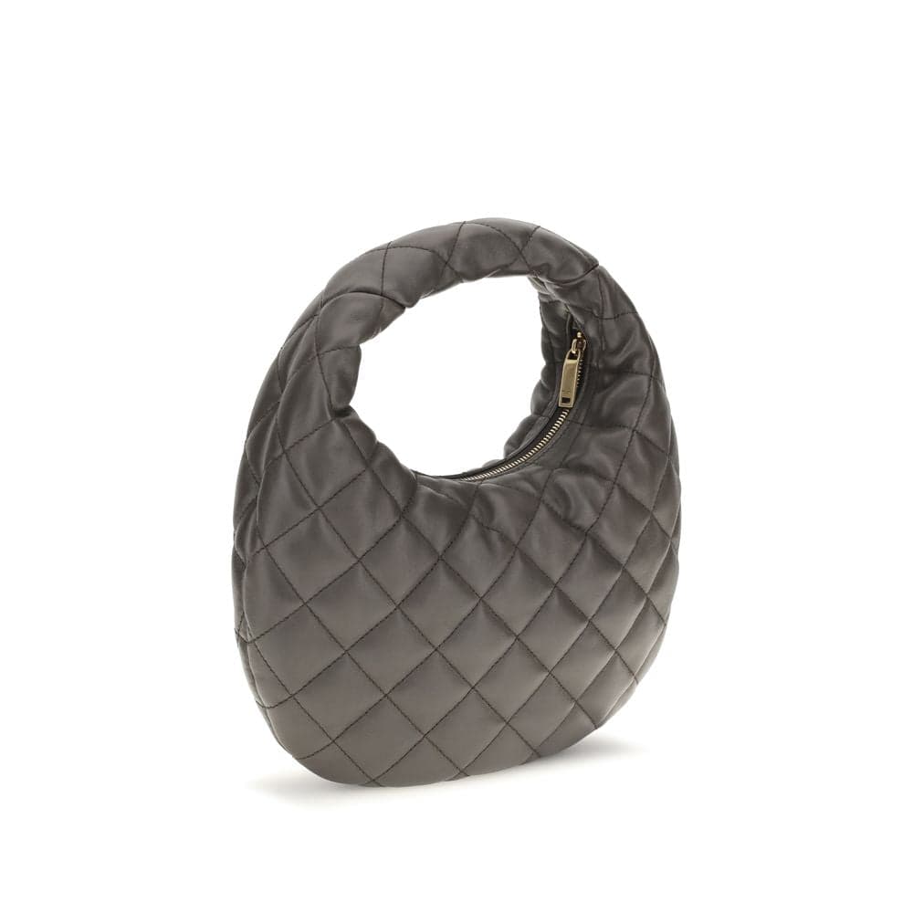 Saint Laurent Gray Lamb Ovis Aries Aries Handbag - 3