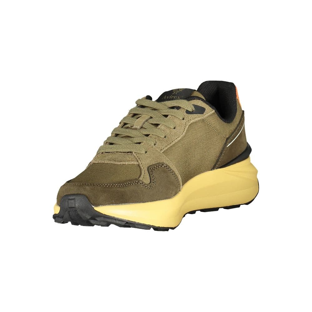 Avirex Verde Poliuretano Men Sneaker - 3