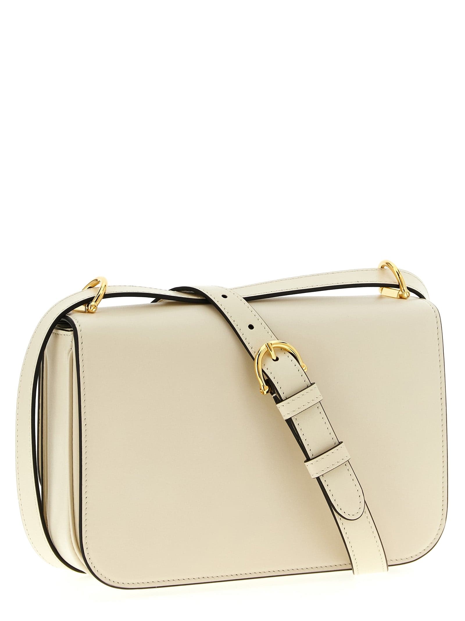 Gucci White Calfskin Shoulder Bag - 2