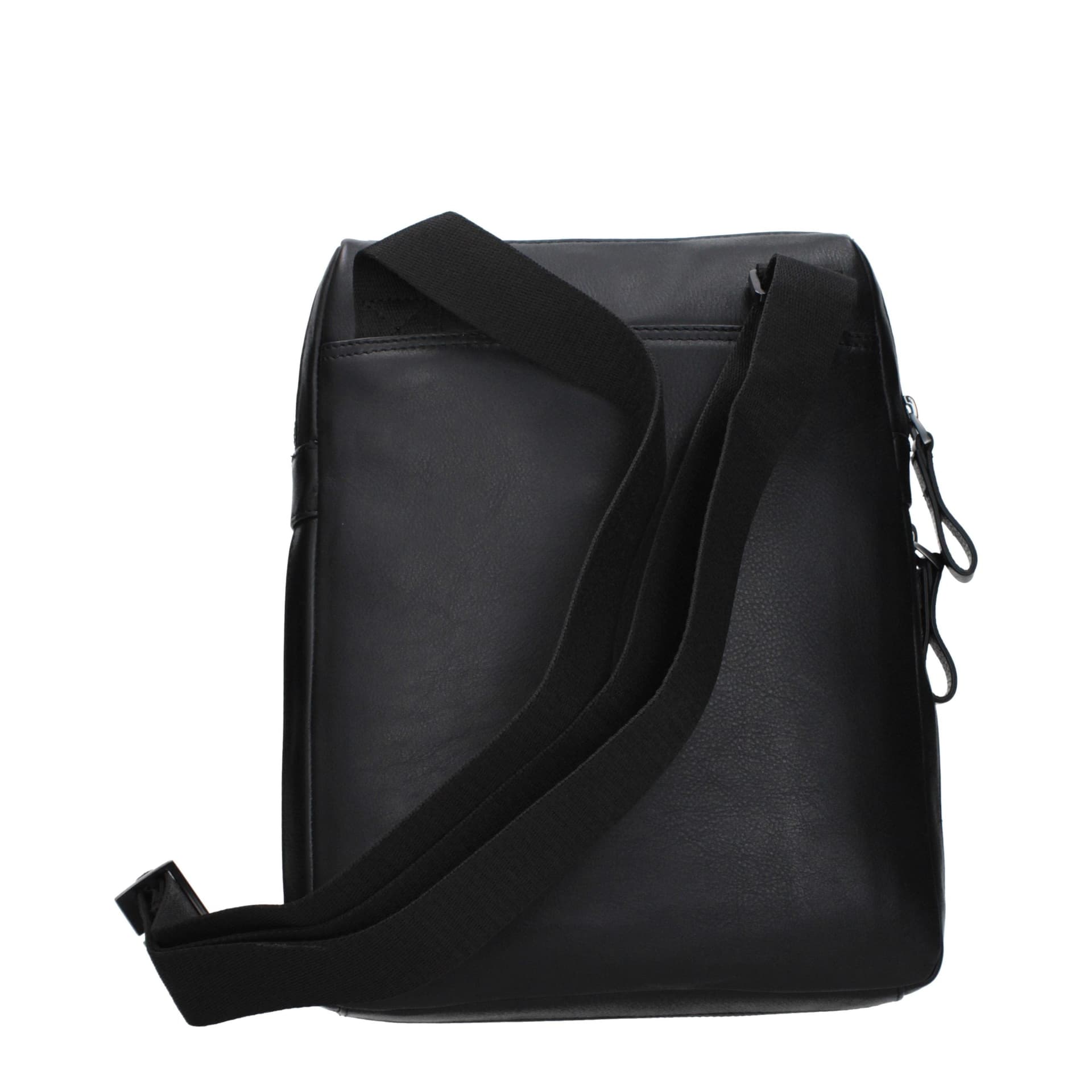 Piquadro Black Leather Crossbody Bag - 3