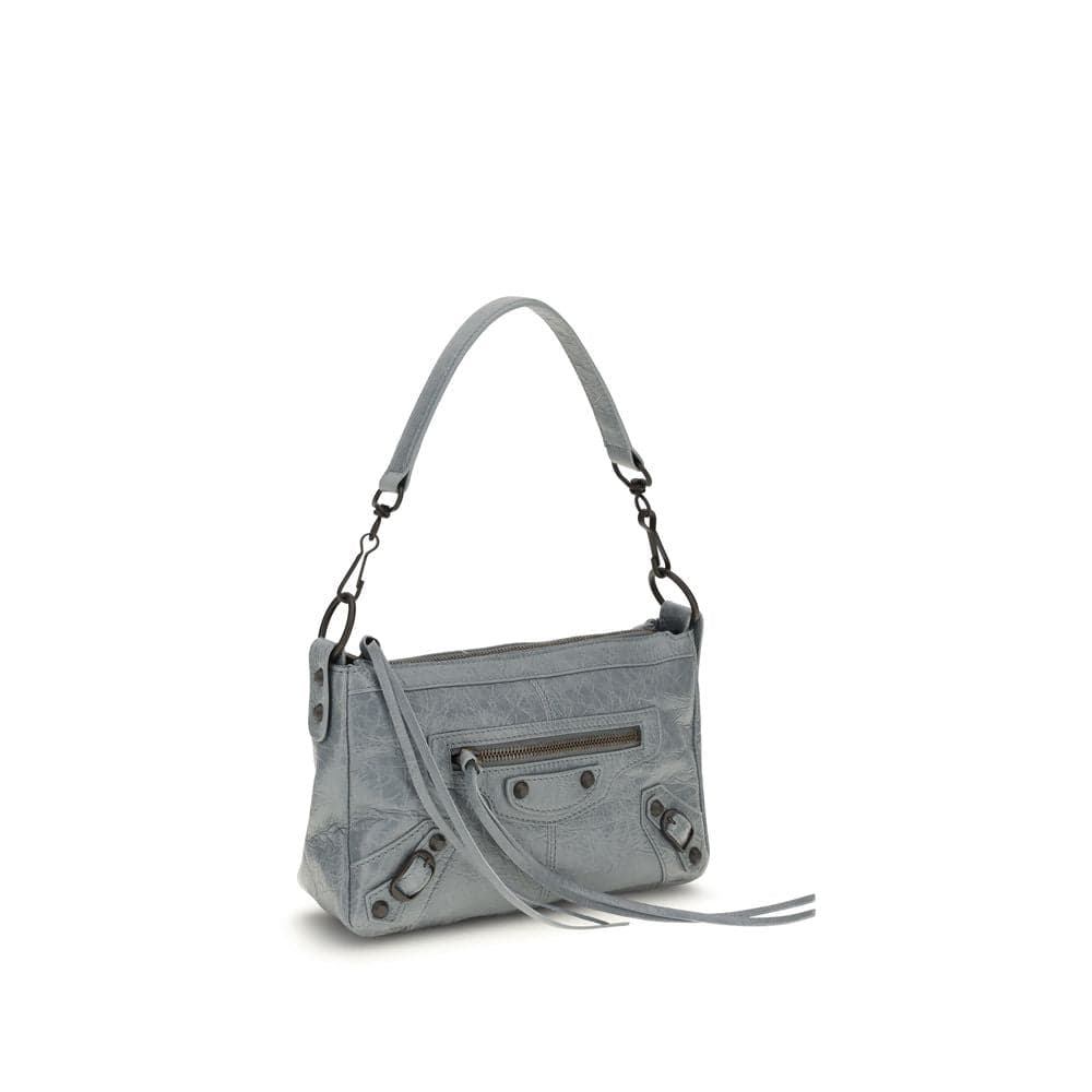 Balenciaga Gray Lamb Ovis Aries Aries Handbag - 2