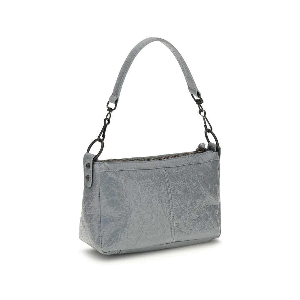 Balenciaga Gray Lamb Ovis Aries Aries Handbag - 3