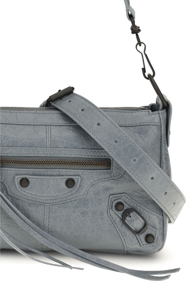 Balenciaga Gray Lamb Ovis Aries Aries Handbag - 4