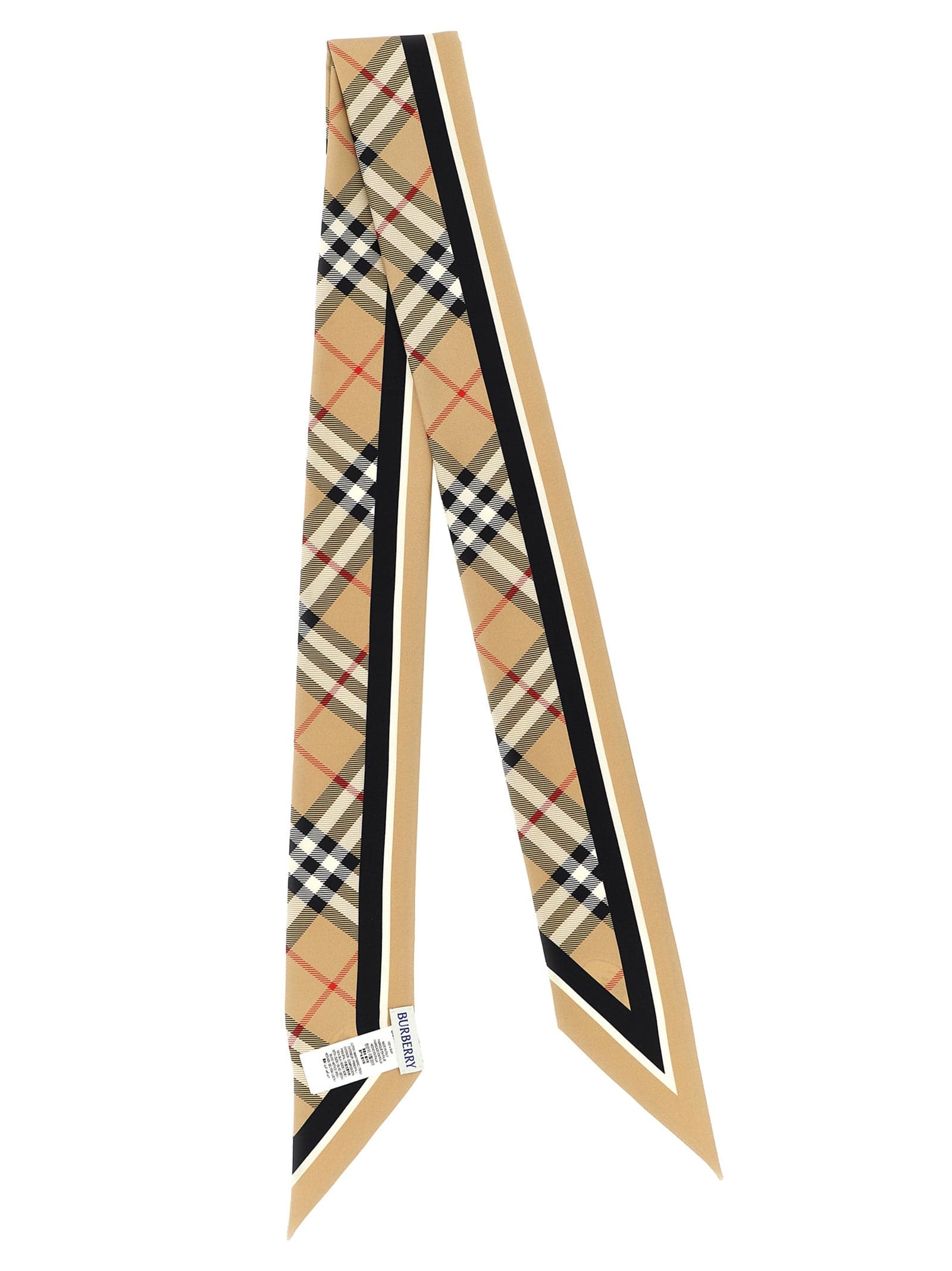 Burberry Beige Satin Foulard - 2