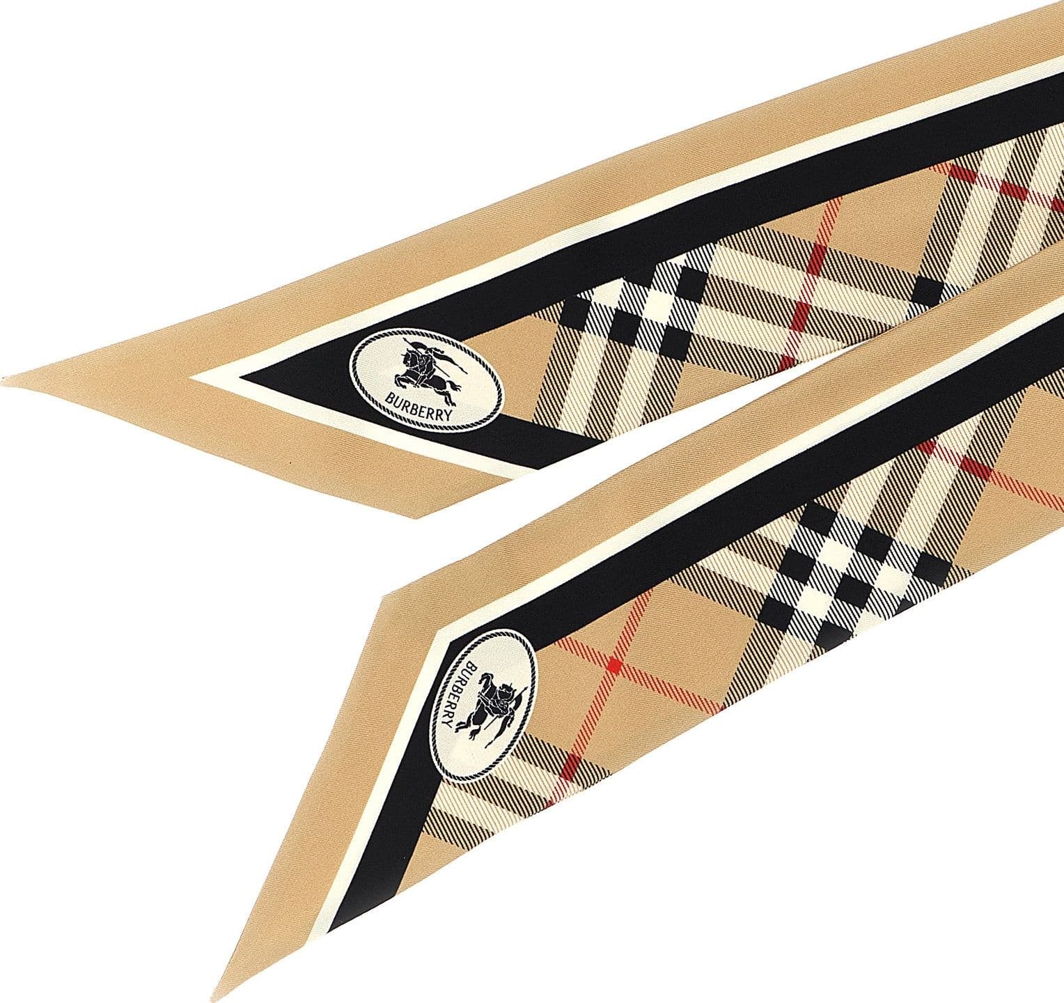 Burberry Beige Satin Foulard - 3