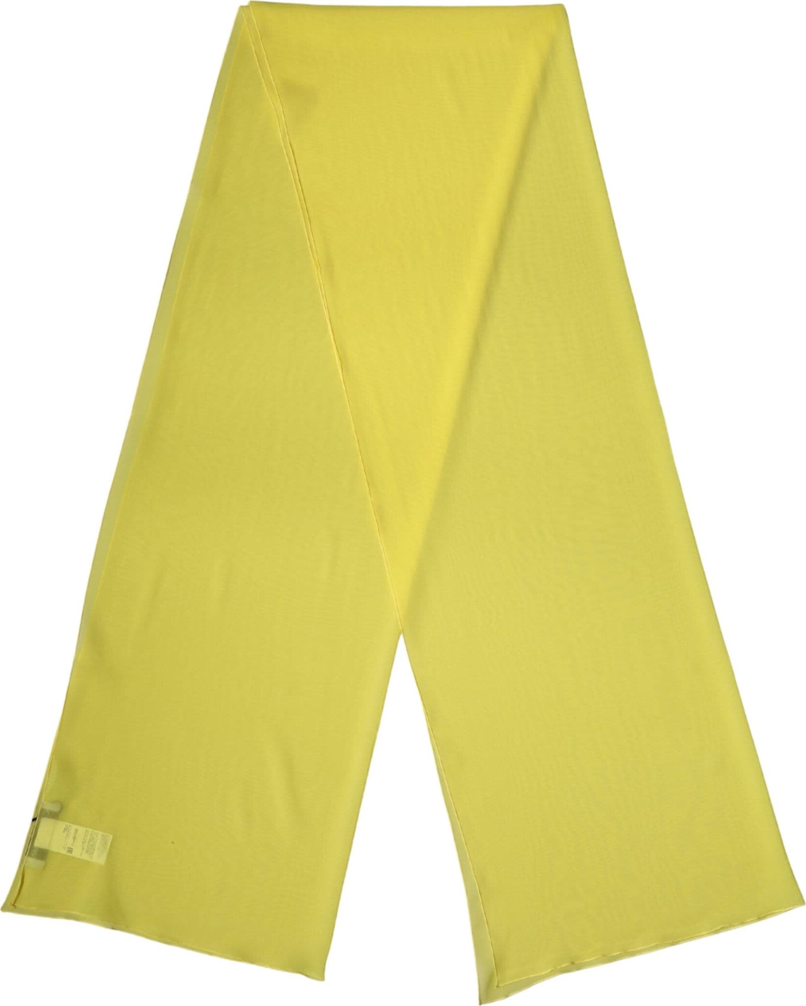 Dolce & Gabbana Yellow Silk Neck Wrap Shawl Stole 200cm x 64cm Scarf - 2