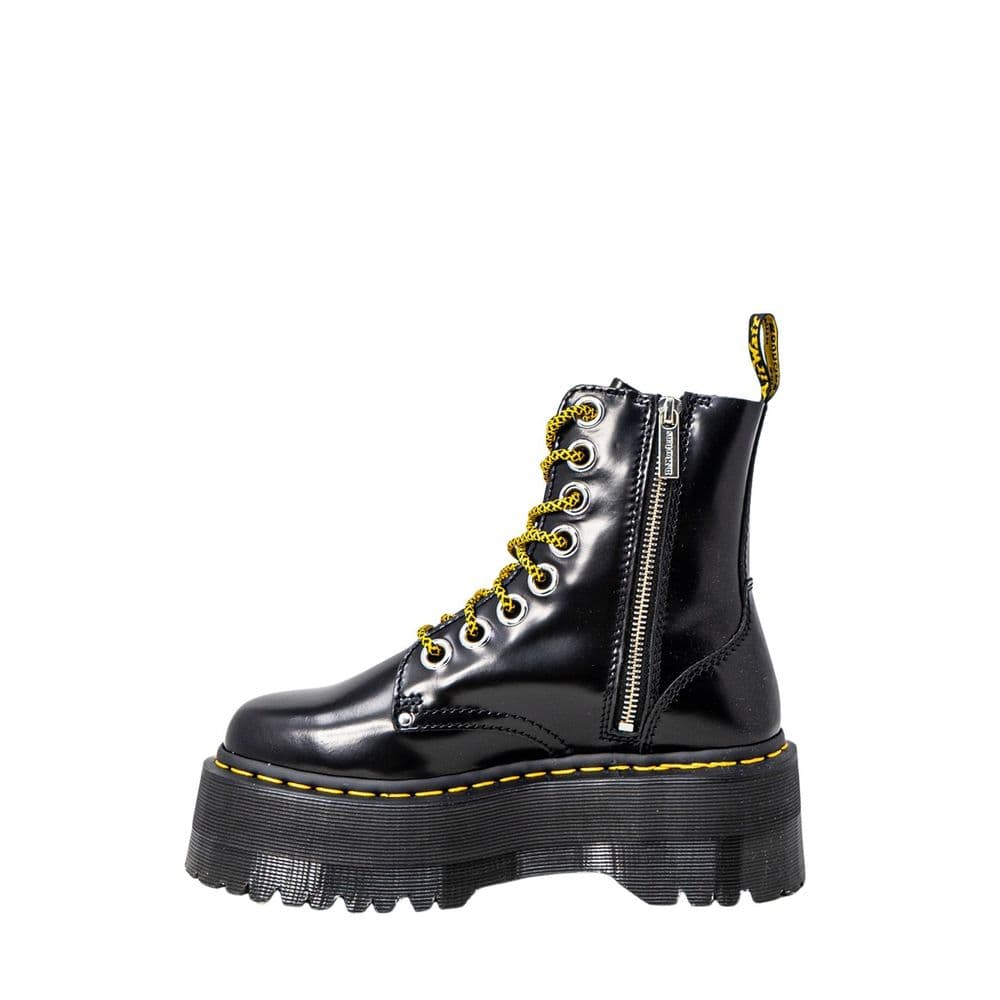 Dr. Martens Black Leather Lace-Up Boots - 2