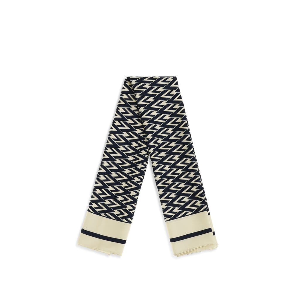 Valentino Garavani Beige Silk Scarf - 2