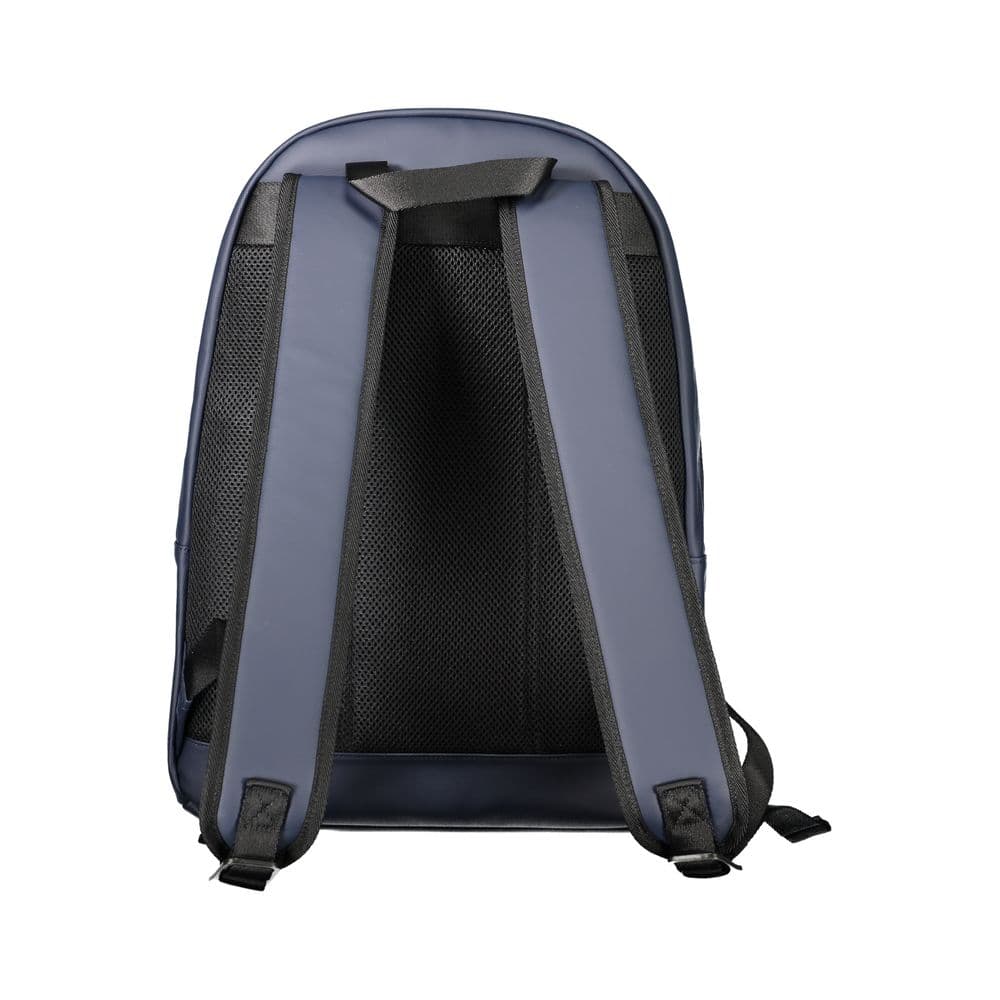 Tommy Hilfiger Blue Polyurethane Men's Backpack - 2