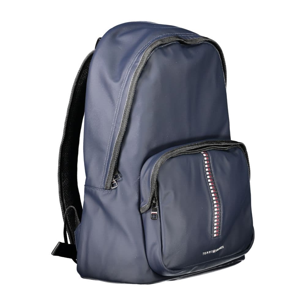 Tommy Hilfiger Blue Polyurethane Men's Backpack - 3