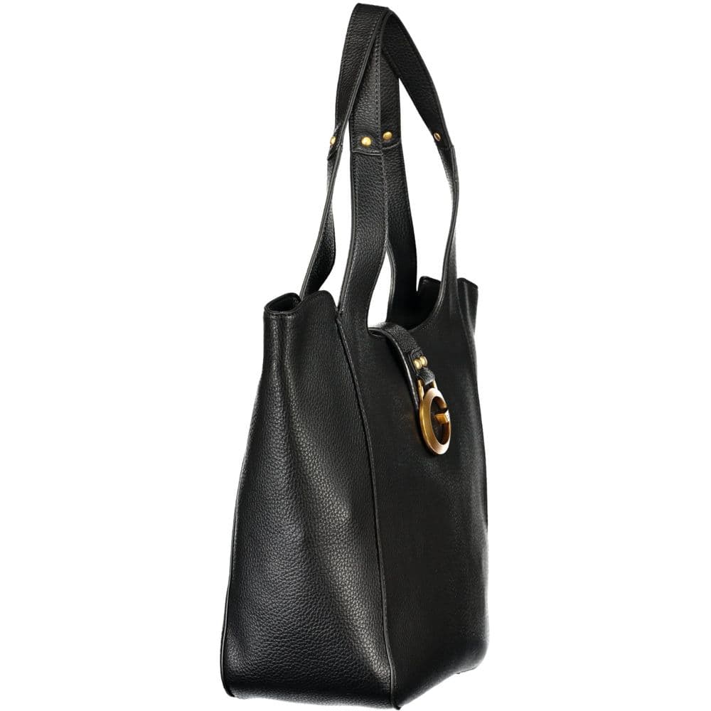 Guess Jeans Black Polyurethane Women's Bag - 3