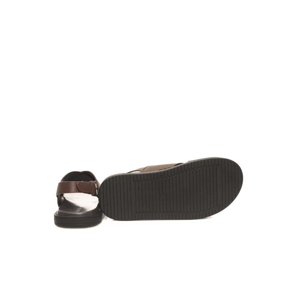 Cerruti 1881 Brown Cowhide Men Sandal - 4