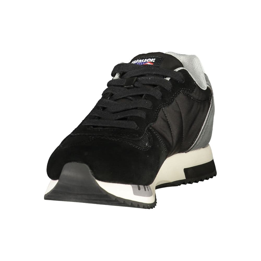 Blauer Black Polyurethane Men's Sneaker - 3
