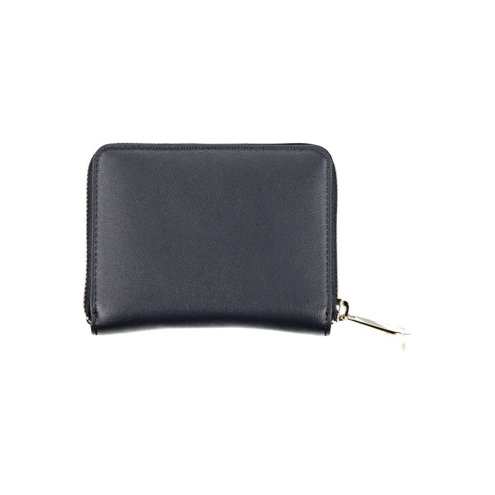 Tommy Hilfiger Blue Polyurethane Women Wallet - 2