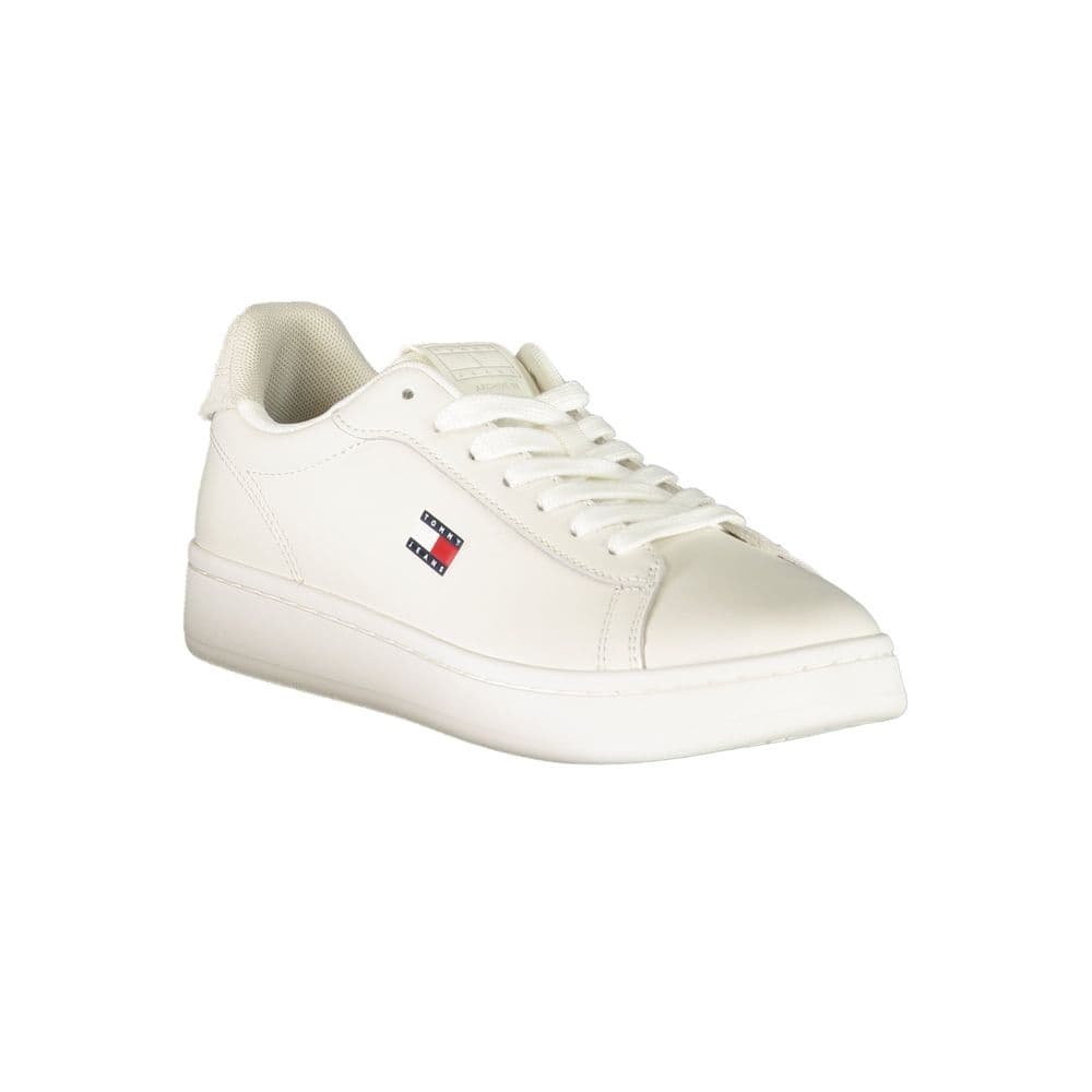 Tommy Hilfiger Bianco Polyurethane Women's Sneaker - 2