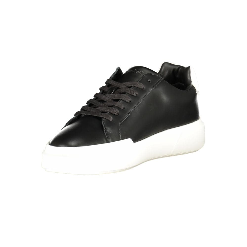 Calvin Klein Black Leather Men Sneaker - 3
