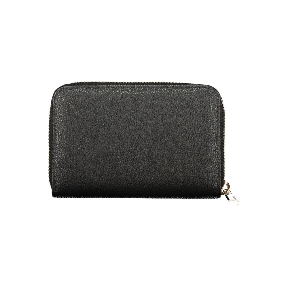 Guess Jeans Black Polyurethane Women's Wallet - 2