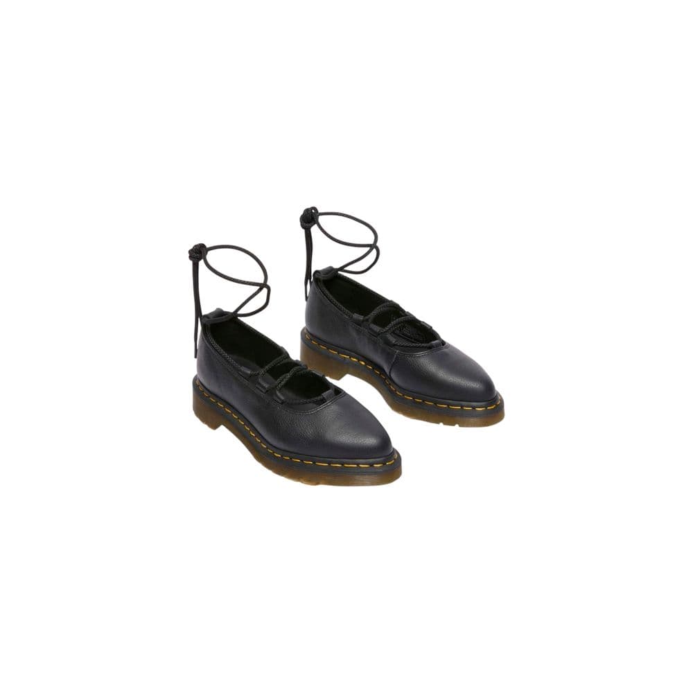 Dr. Martens Black Leather Platform Pumps - 2