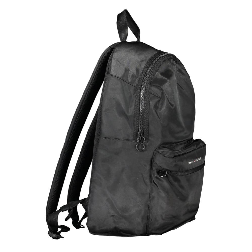 Tommy Hilfiger Black Polyester Men Backpack - 3