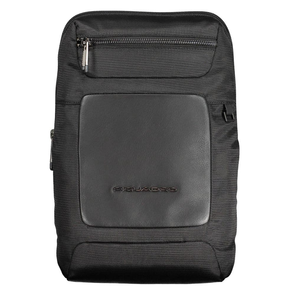 Piquadro Nero Econyl Men Shoulder Bag - 2