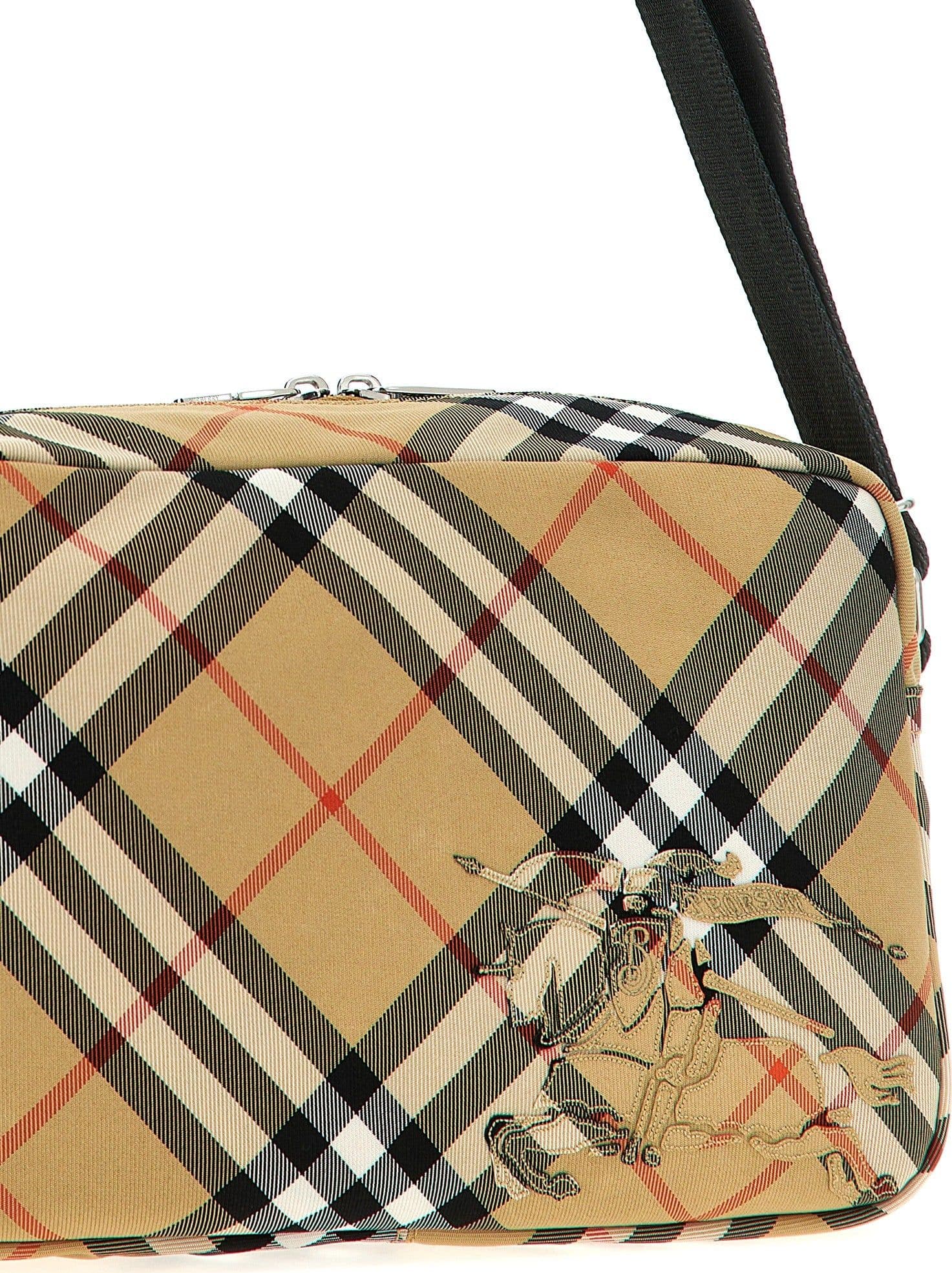 Burberry Beige Polyester Crossbody Bag - 3