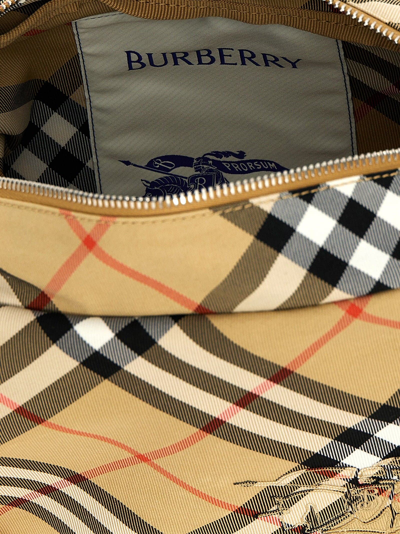Burberry Beige Polyester Crossbody Bag - 4