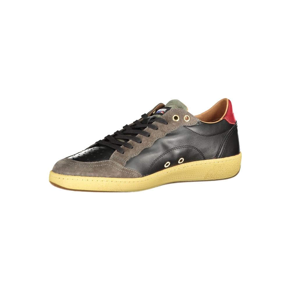 Blauer Black Leather Men Sneaker - 3